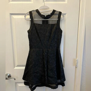 Alexis black Mini Dress, size s